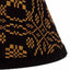 Black Mustard Lover?œ????ƒ?›??S Knot Jacquard 10" Lampshade - Interiors by Elizabeth
