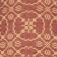 Thumbnail for Barn Red Tan Marshfield Jacquard 12