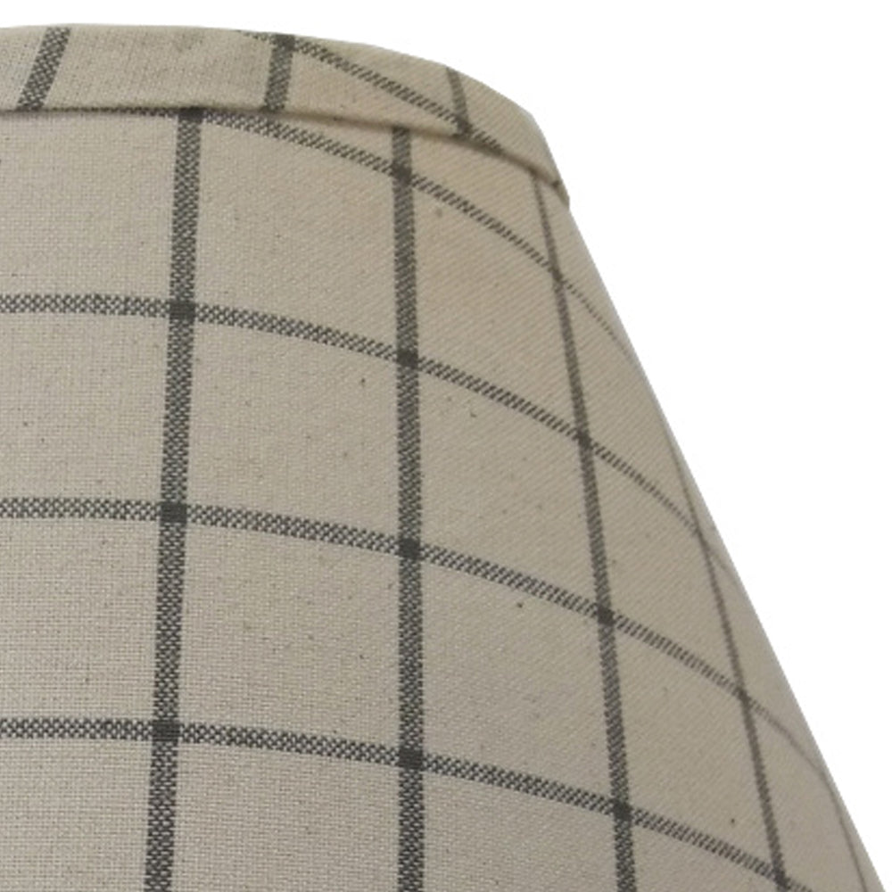 Pewter Cream Summerville 14" Washer Shade