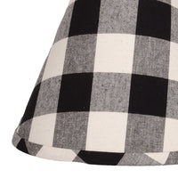 Thumbnail for Buffalo Check- Black Buttermilk Lampshade 14 Inch Washer