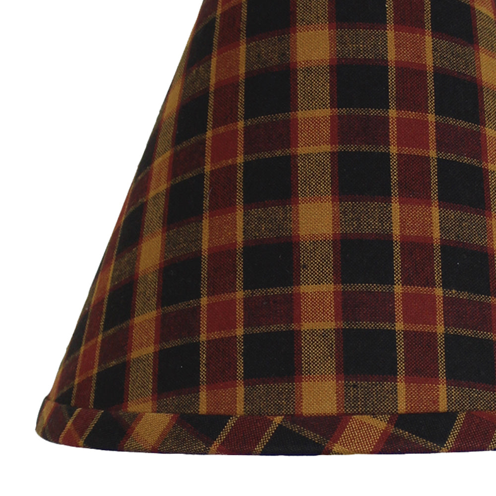 Homestead - Black Lampshade 6 Inch Candle Clip