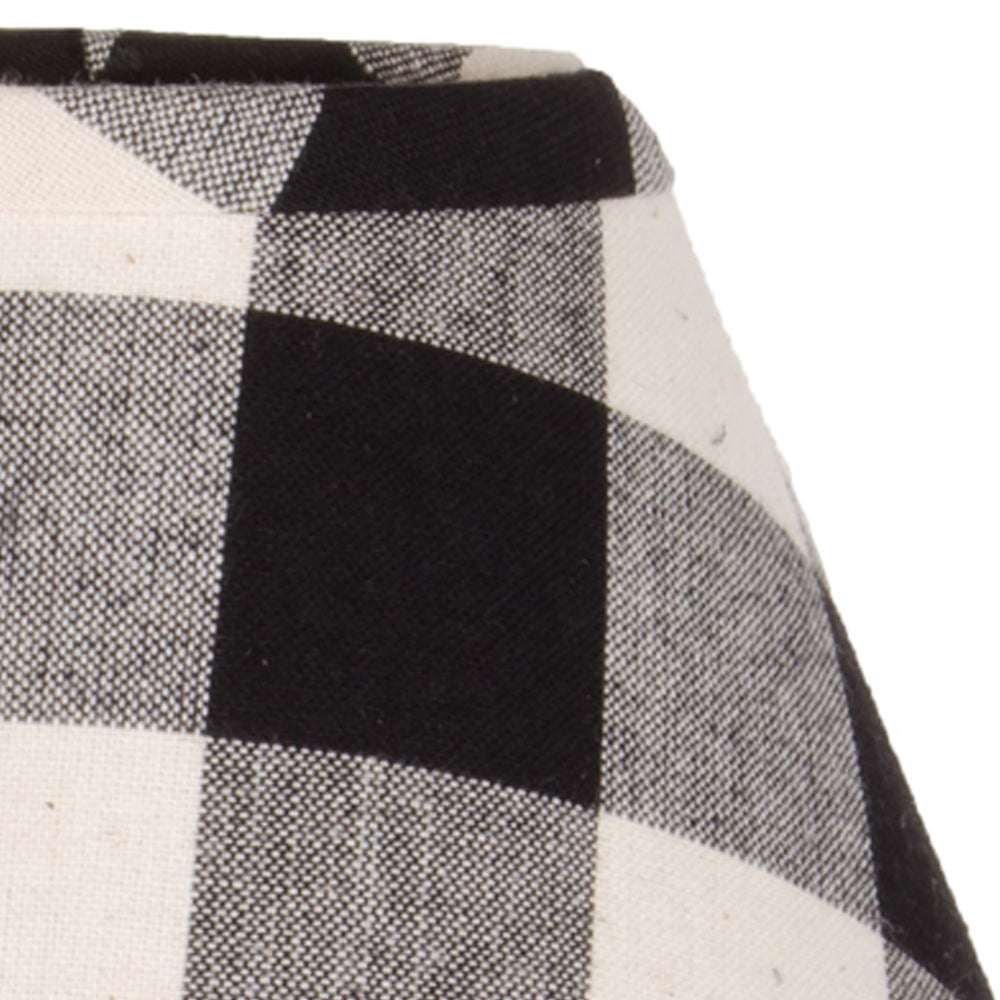 Black Buttermilk Buffalo Check 16" Washer