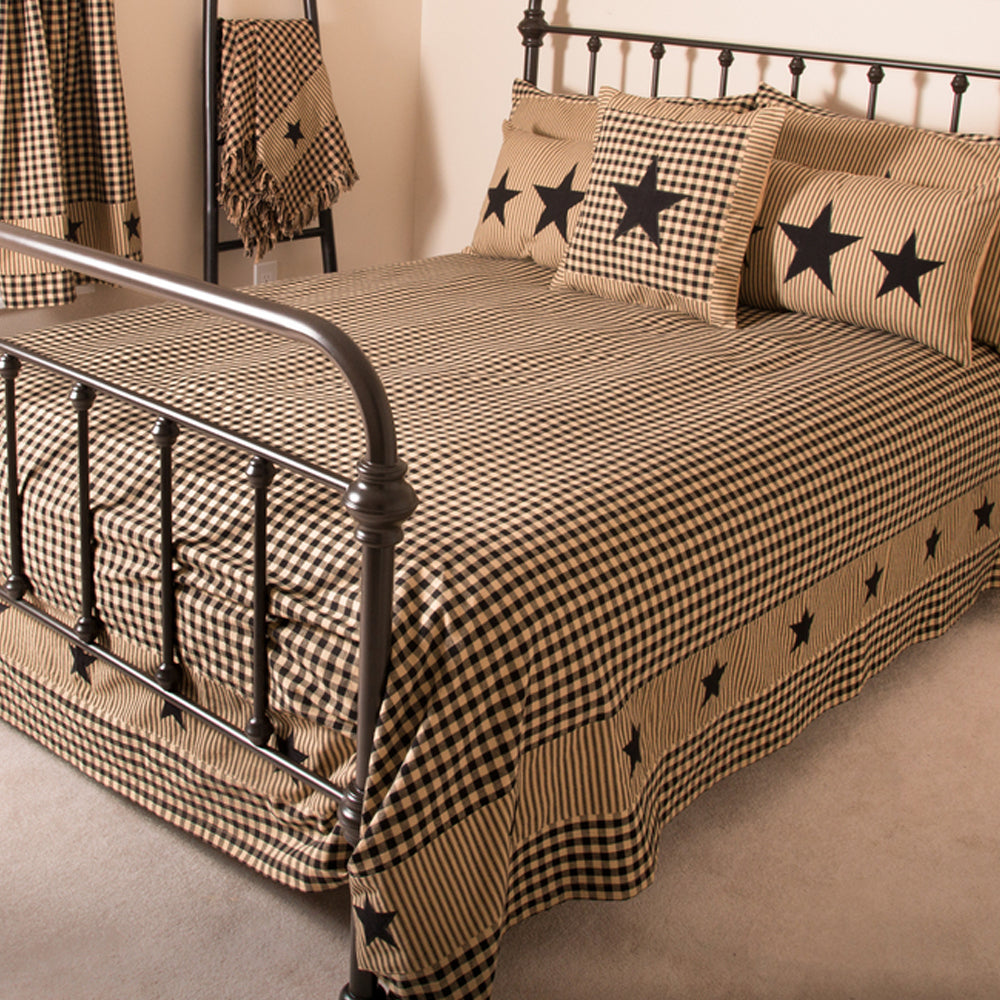 Heritage House Star Queen Bed Cover
