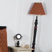 Thumbnail for Barn Red Tan Marshfield Jacquard Bed Cover Twin - Interiors by Elizabeth