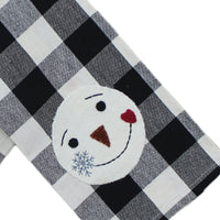 Thumbnail for 2 in 1 Buffalo Check Sunflower, Snowman Face Towel Set of two