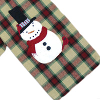 Thumbnail for 2 in 1 Winterberry Santa Hat, Snowman Towel Set of two