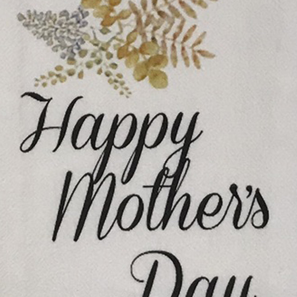 Happy Mother'S Day 18" X 28" White Set Of 2