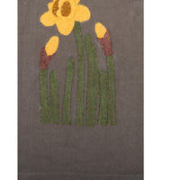 Thumbnail for Grey Daffodil Towel Set of two