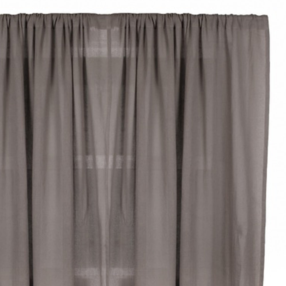 Heirloom 40" X 63" (1 Pc) Pewter Unlined