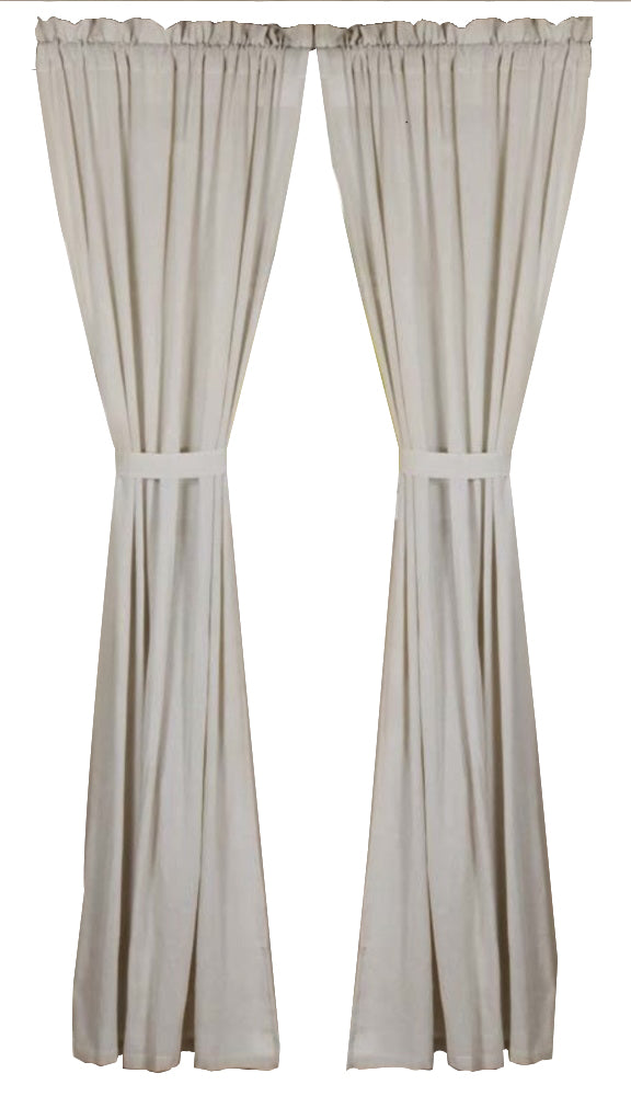 Grey Heirloom 63" Panel Unlined