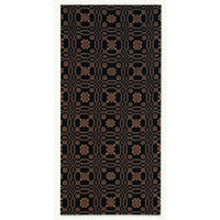 Thumbnail for Black - Mustard Loverƒ??s Knot Jacquard Towel - Set of Six - Interiors by Elizabeth