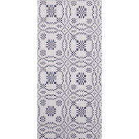 Thumbnail for Loverƒ??s Knot Jacquard Towel Cream - Indigo - Set of Six - Interiors by Elizabeth