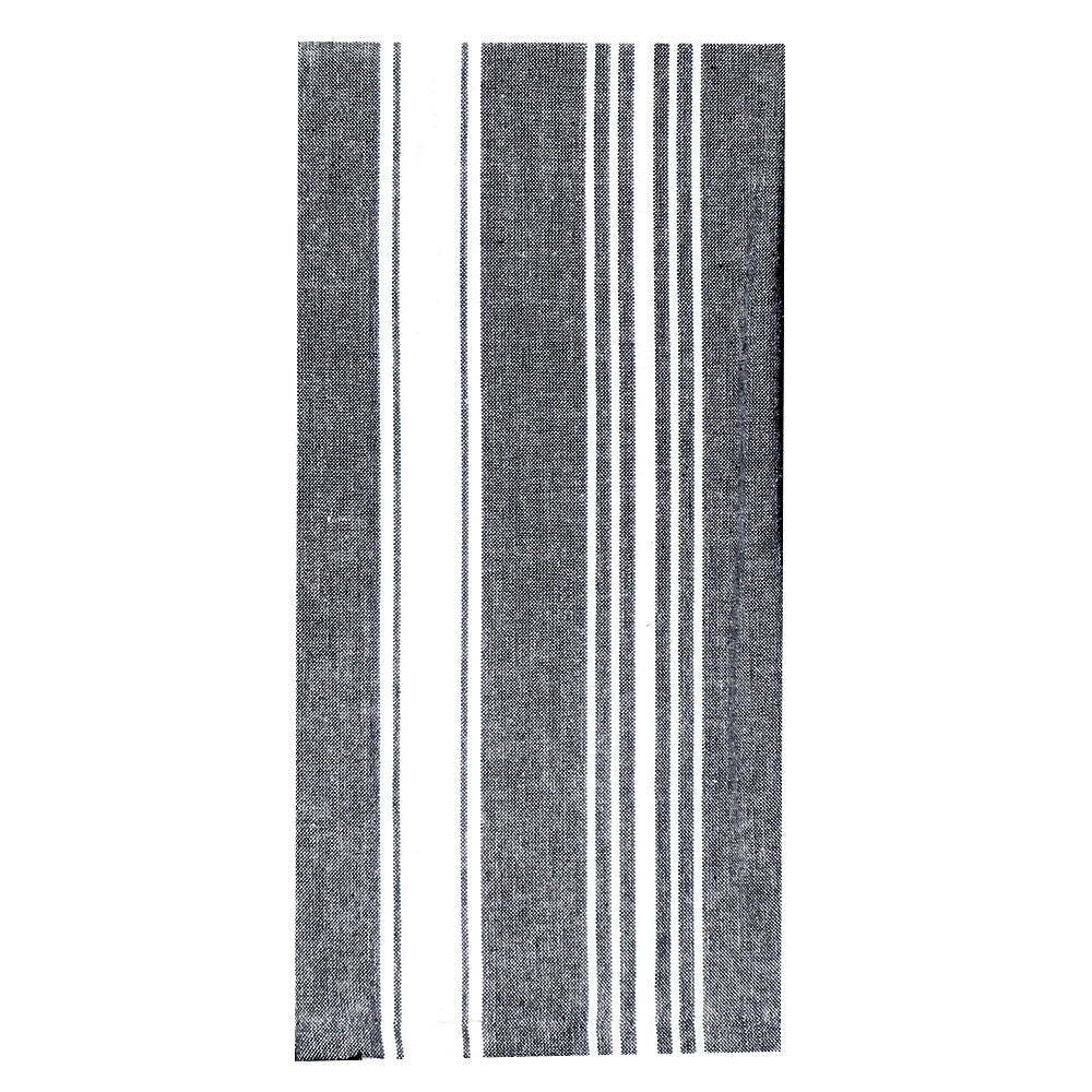 Flour Sack Black Towel - Interiors by Elizabeth