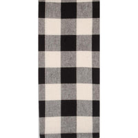Thumbnail for Black-Buttermilk Buffalo Check Towel - Set of Six - Interiors by Elizabeth