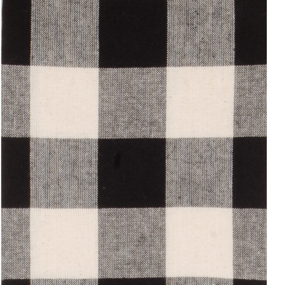 Black Buttermilk Buffalo Check Towel Set Of Six