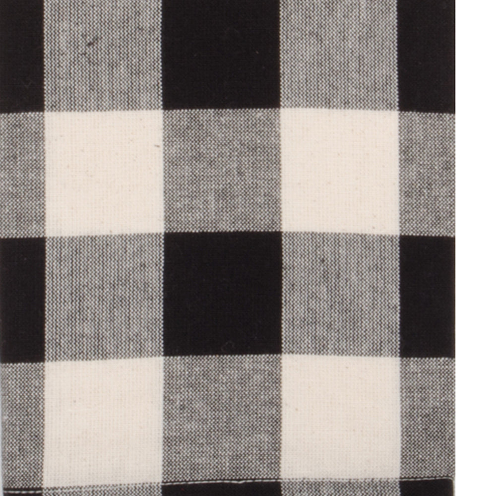 Black Buttermilk Buffalo Check Towel Set Of Six