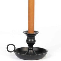 Thumbnail for Black Benton Candle Holder Metal - Interiors by Elizabeth