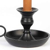 Thumbnail for Black Benton Candle Holder Metal - Interiors by Elizabeth