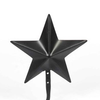 Black Star Toilet Paper Holder Metal - Interiors by Elizabeth