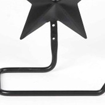 Black Star Toilet Paper Holder Metal - Interiors by Elizabeth
