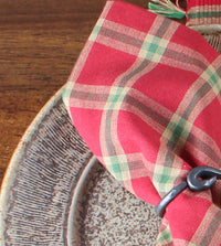 Thumbnail for Yuletide Red Napkin set of 6