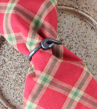 Thumbnail for Yuletide Red Napkin set of 6