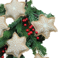 Thumbnail for Gingerbread Snowflake Ornaments Set of 6