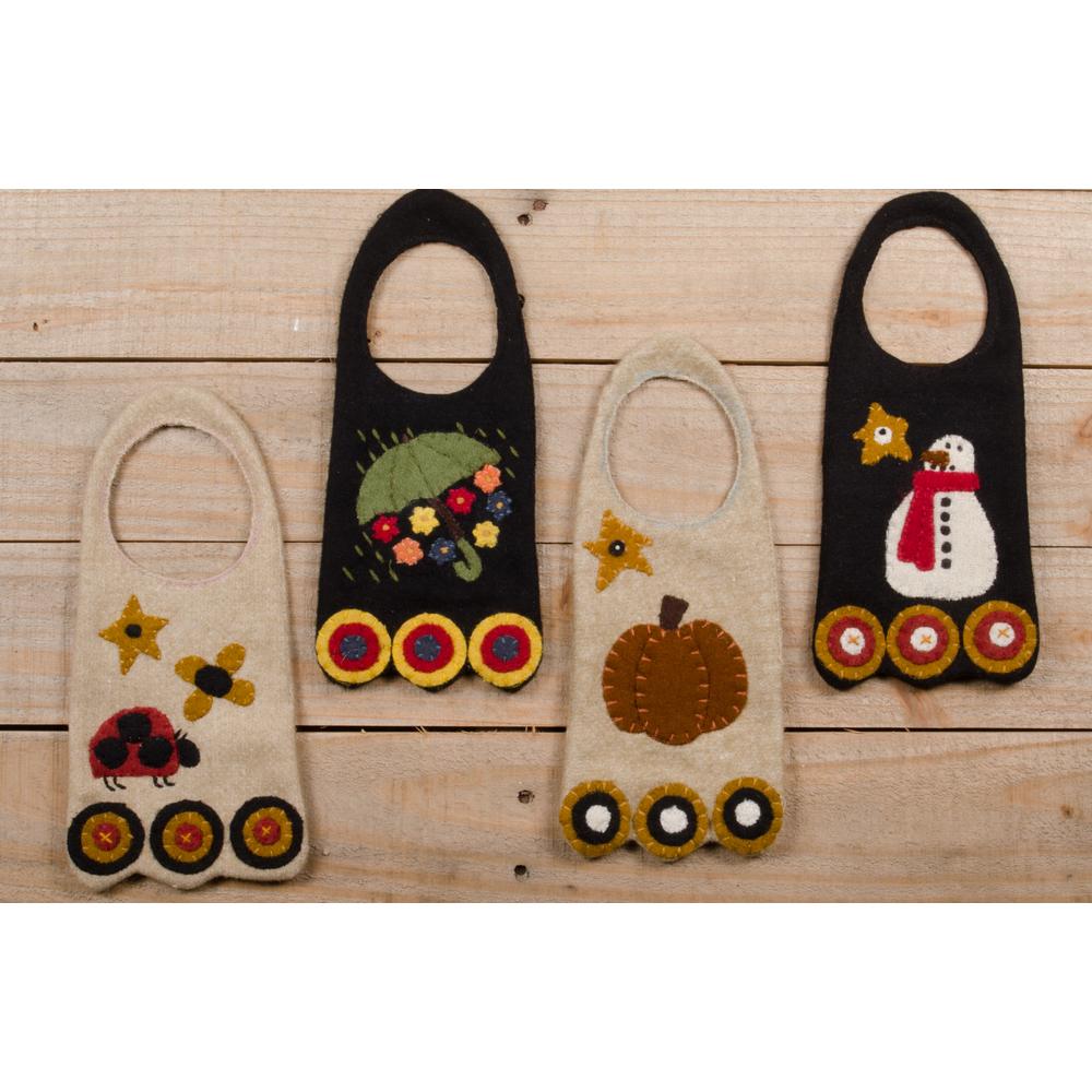 Seasonal Door Hangers (4 pc. set) Door Hanger Multi - Interiors by Elizabeth