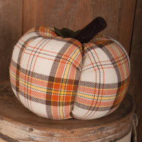 Thumbnail for Cotton Harvest Pumpkin 4X3 Ornament