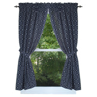 Thumbnail for Lover's Knot Indigo Panels - Interiors by Elizabeth