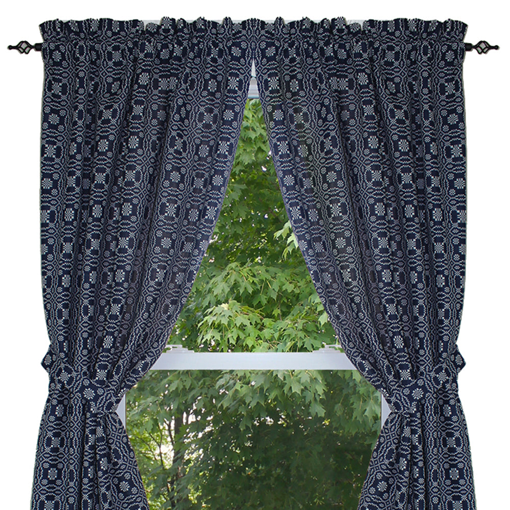 Lover's Knot - Indigo Panels