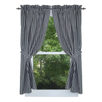 Thumbnail for Heritage House Check Black & Cream Panels - Interiors by Elizabeth