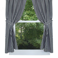 Thumbnail for Heritage House Check - Black & Cream Panels