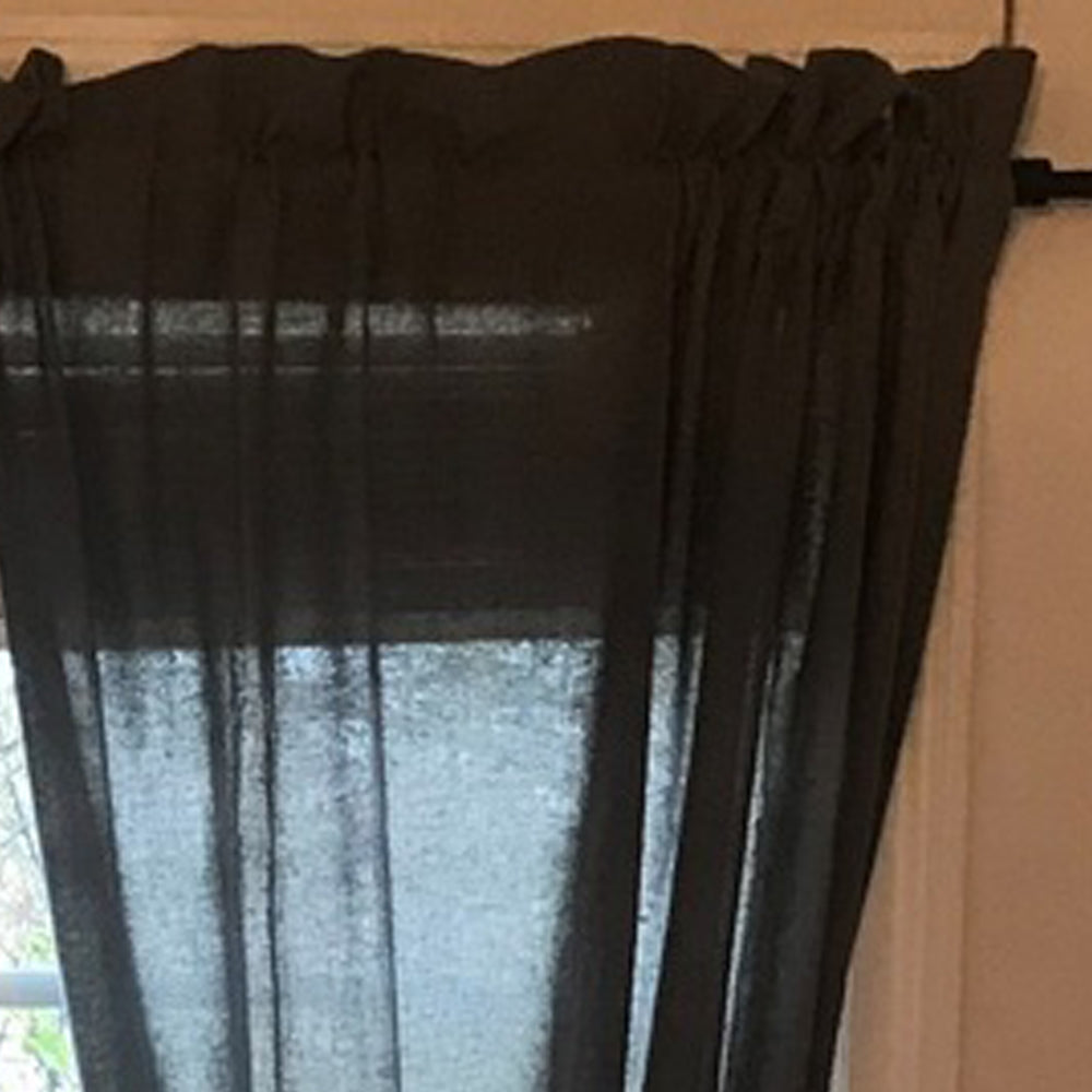 Heirloom 84" X 86" (2 Pcs) (Pair Of Fabric Tiebacks Included) Pewter Unlined