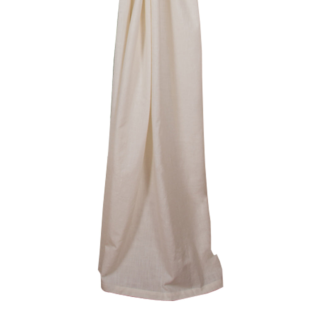 Meadowpark Drapery Panel 84 Unlined Double Ruffle Top