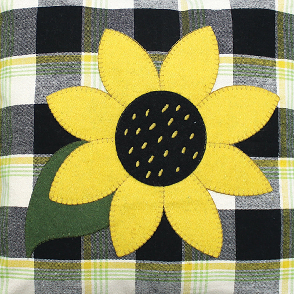 Sunflower Buffalo Check