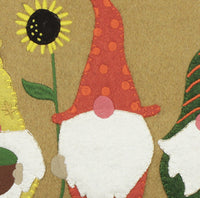 Thumbnail for Fall Gnomes Gold Pillow