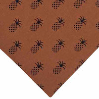 Thumbnail for Mocha Black Pineapple Town Placemat Set Of Six - Interiors by Elizabeth