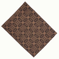 Thumbnail for Black-Tan Marshfield Jacquard Placemat - Set of Six - Interiors by Elizabeth