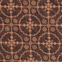Thumbnail for Black Tan Marshfield Jacquard Placemat Set Of Six - Interiors by Elizabeth