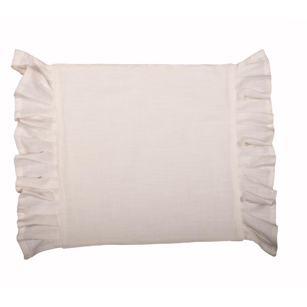 Meadowpark Placemat sinlge ruffle edge- Interiors by Elizabeth