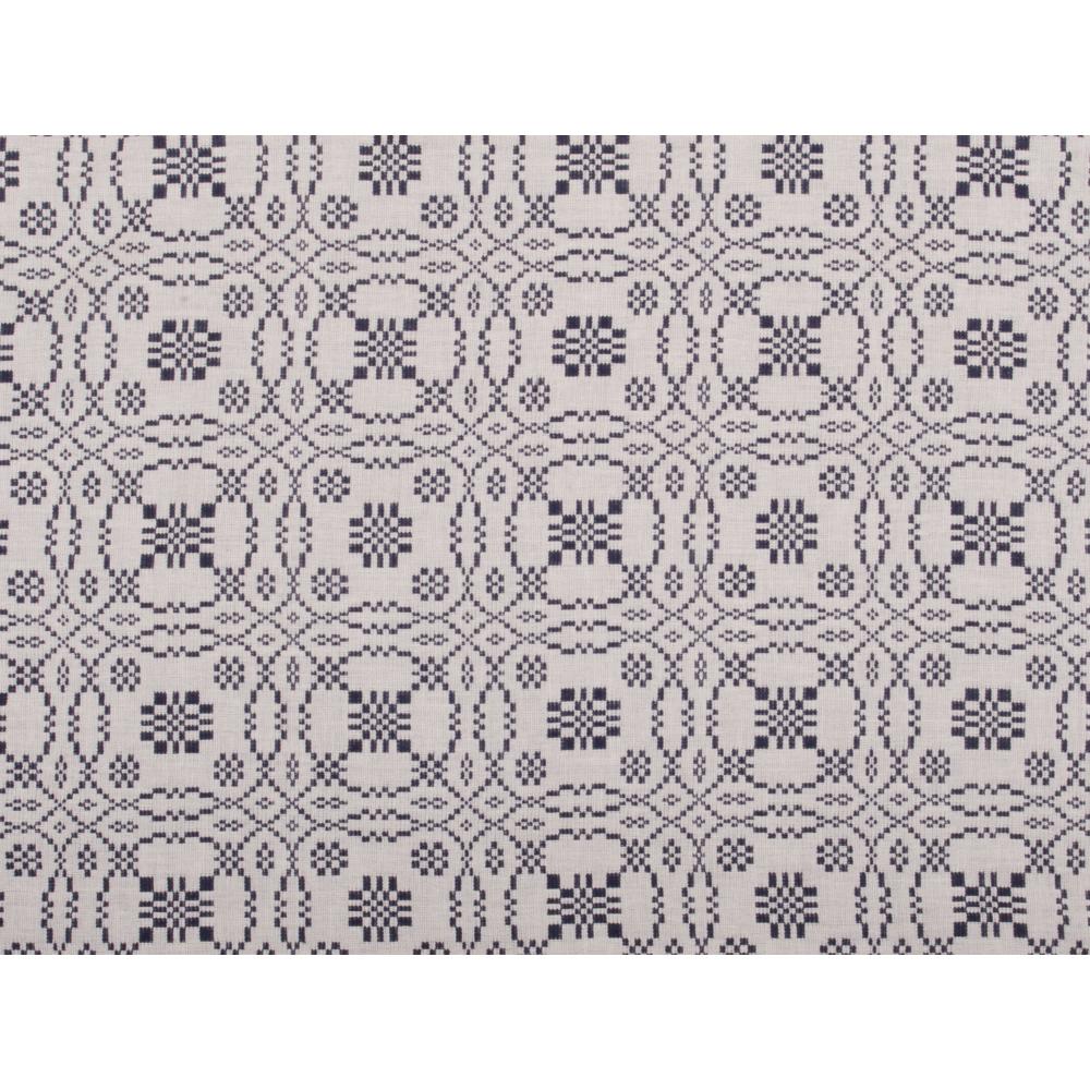 Loverƒ??s Knot Jacquard Placemat Cream - Indigo - Set of Six - Interiors by Elizabeth