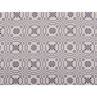 Thumbnail for Loverƒ??s Knot Jacquard Placemat Cream - Indigo - Set of Six - Interiors by Elizabeth