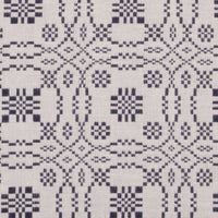 Thumbnail for Lover㦙??S Knot Jacquard Placemat Cream Indigo Set Of Six