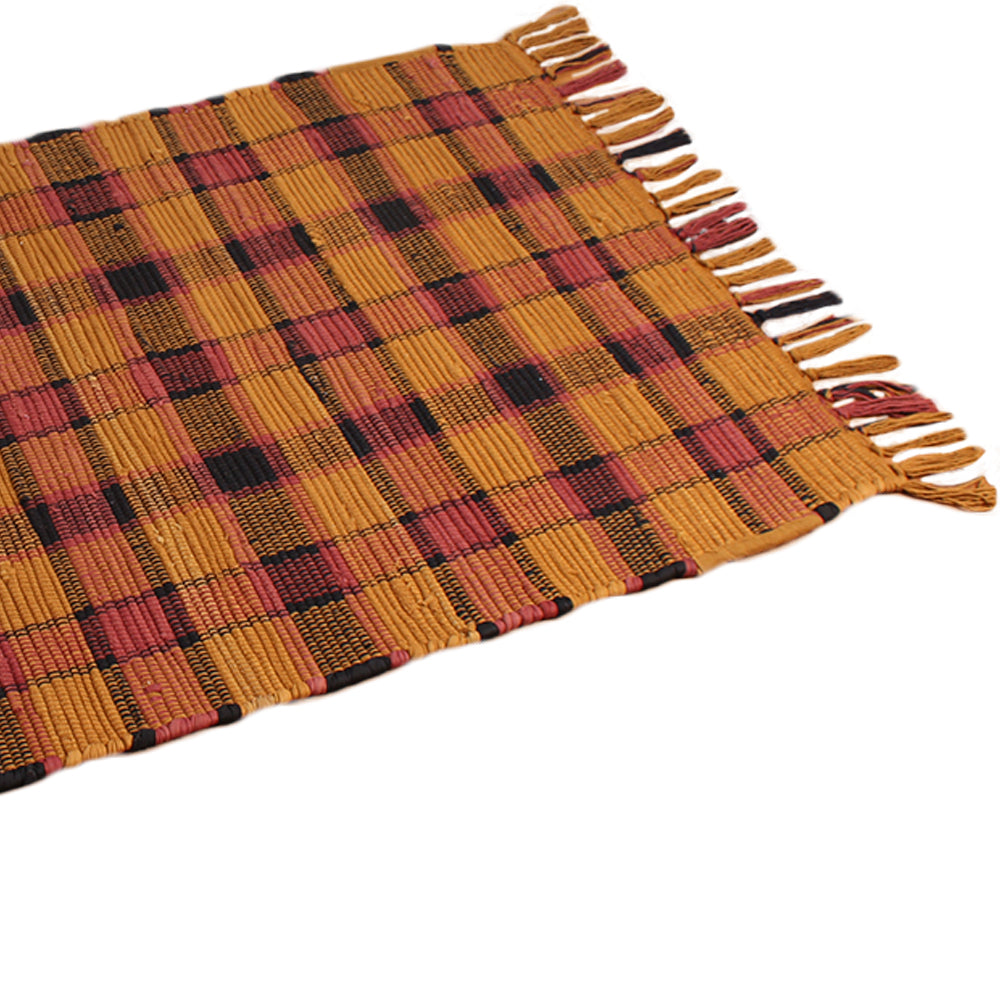 Homestead Gold Rag Rug