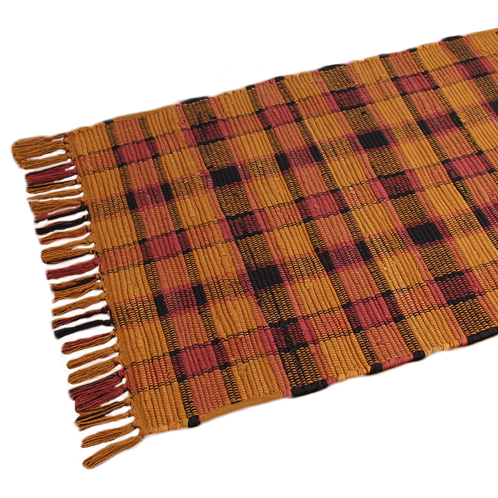 Homestead Gold Rag Rug