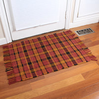 Thumbnail for Homestead Red Rag Rug Rug - Interiors by Elizabeth
