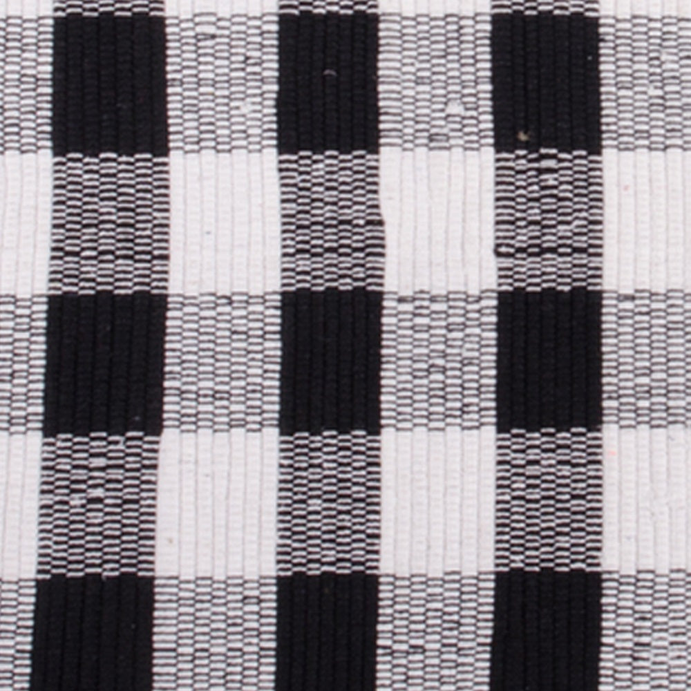Buffalo Check 24" X 36" Black Buttermilk