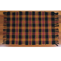 Thumbnail for Homestead Black Rag Rug Runner Rug - Interiors by Elizabeth