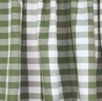 Thumbnail for Buffalo Check Sage Shower Curtain
